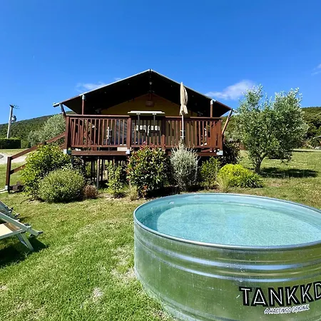 Luksusowy namiot Glamping Le Tegole Riparbella